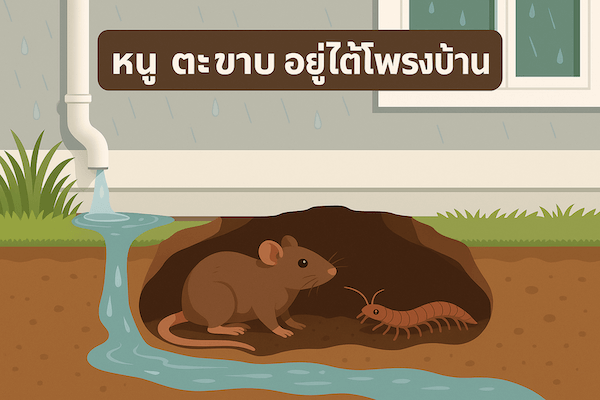 สัตว์อาศัยใต้โพรงบ้าน